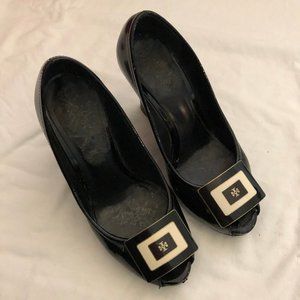 Black Wedges by Tory Burch